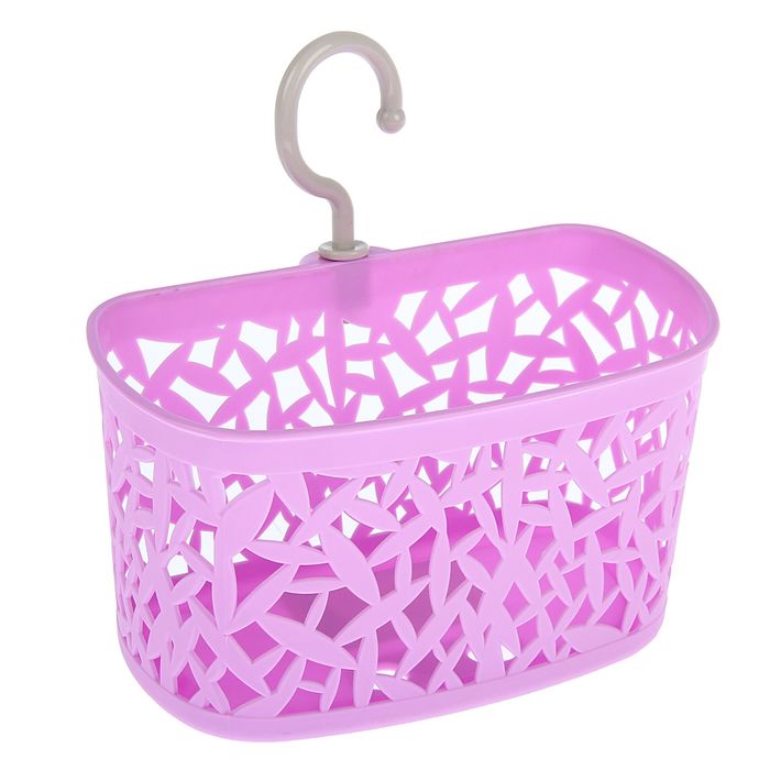 Корзина для хранения с крючком "Геометрия", цвет МИКС