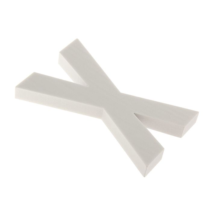 Форма из пенопласта буква "Х", 18 х 12 х 2 см