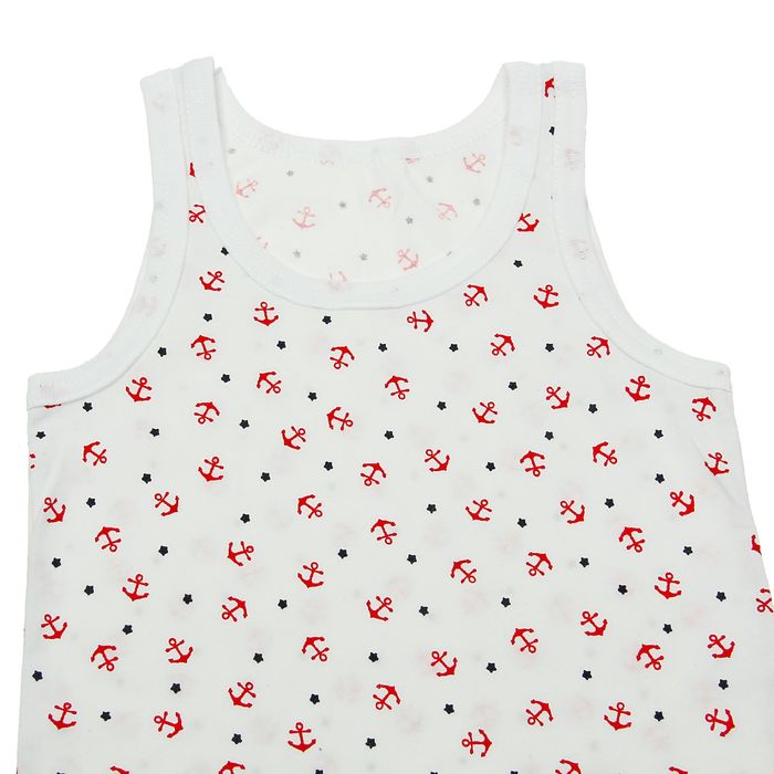 Комплект детский для мальчика, рост 92 см (48), цвет белый (арт. с122-4н)