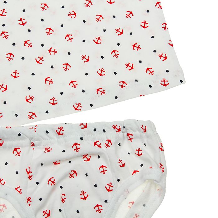 Комплект детский для мальчика, рост 92 см (48), цвет белый (арт. с122-4н)