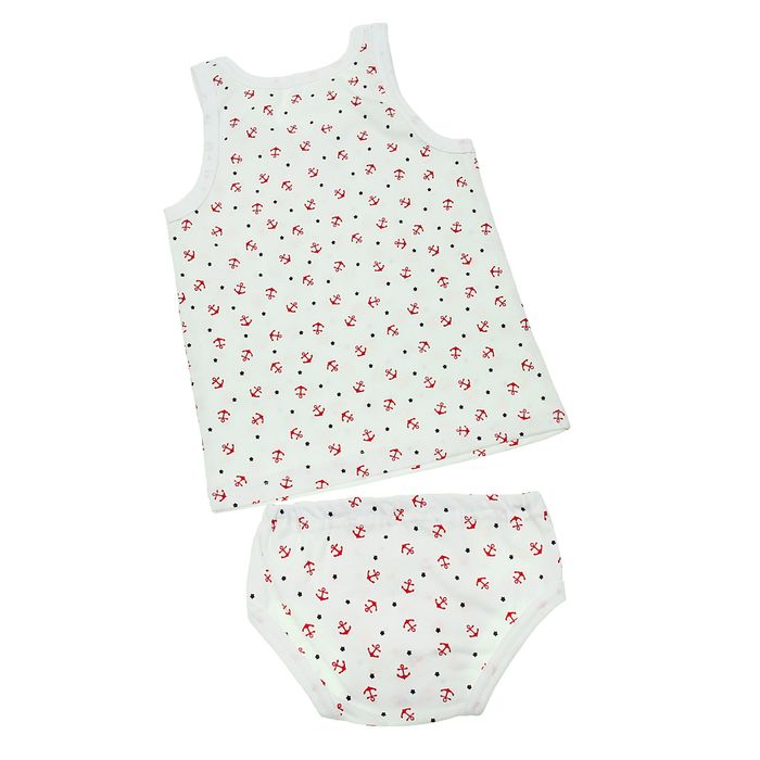 Комплект детский для мальчика, рост 92 см (48), цвет белый (арт. с122-4н)