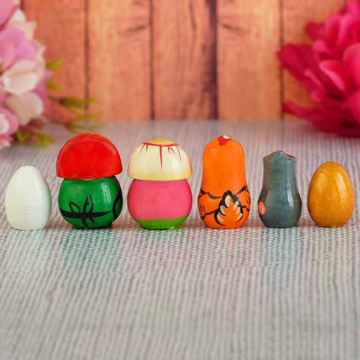 Пальчиковый театр "Курочка Ряба", 6 шт.