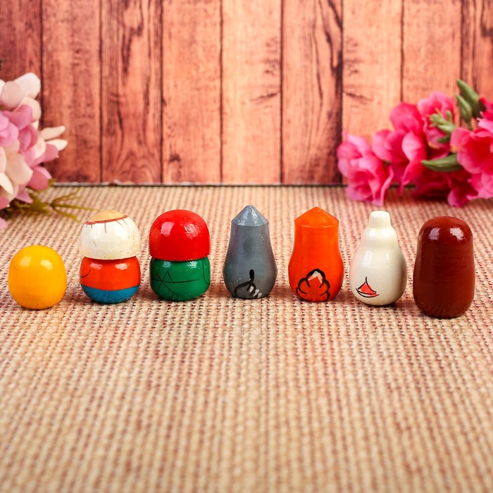 Пальчиковый театр "Колобок", 7 шт., МИКС