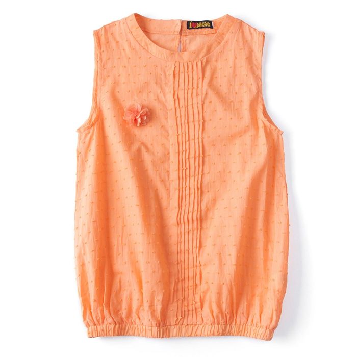 Блуза для девочки "Шитье", рост 164 см, цвет терракот (арт. 87631б)