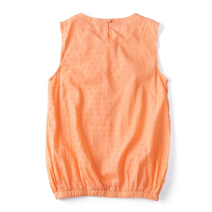 Блуза для девочки "Шитье", рост 134 см, цвет терракот (арт. 87631б)