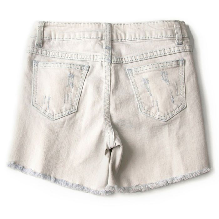 Шорты джинсовые для девочки "Белые камни", рост 164 см, цвет белый " (арт. 88301б)