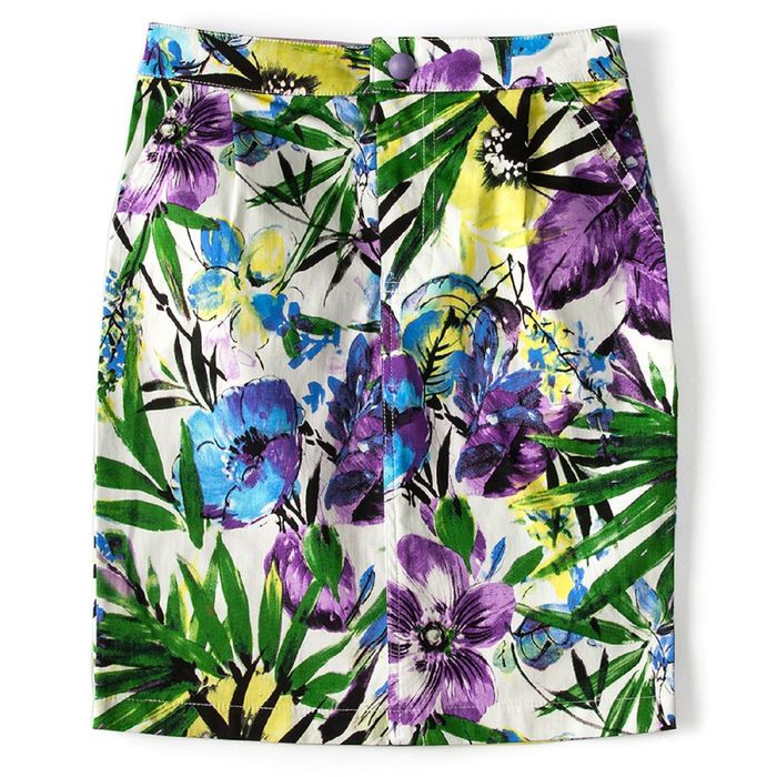 Юбка для девочки "Тропики", рост 158 см, цвет сиреневый (арт. 87643б)