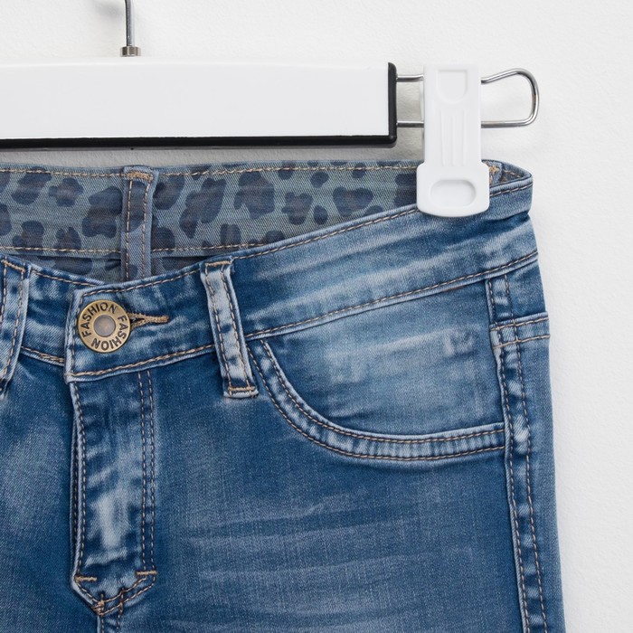 Джинсы двусторонние для девочки, рост 140 см, цвет "reversible" 87613б