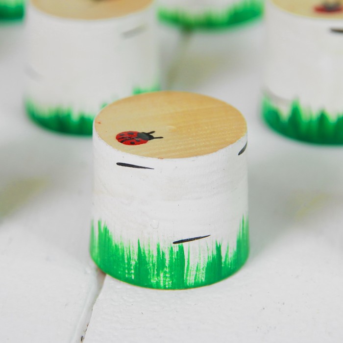 Счётный материал "Пенёчки", 10 шт.