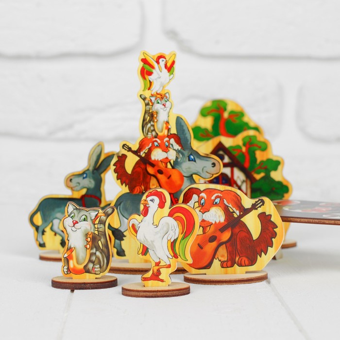 Театр на столе "Бременские музыканты"