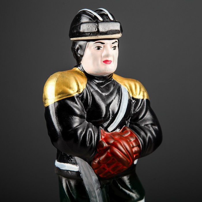 Штоф с рюмками "Хоккеист", 4 предмета, 1 л, микс