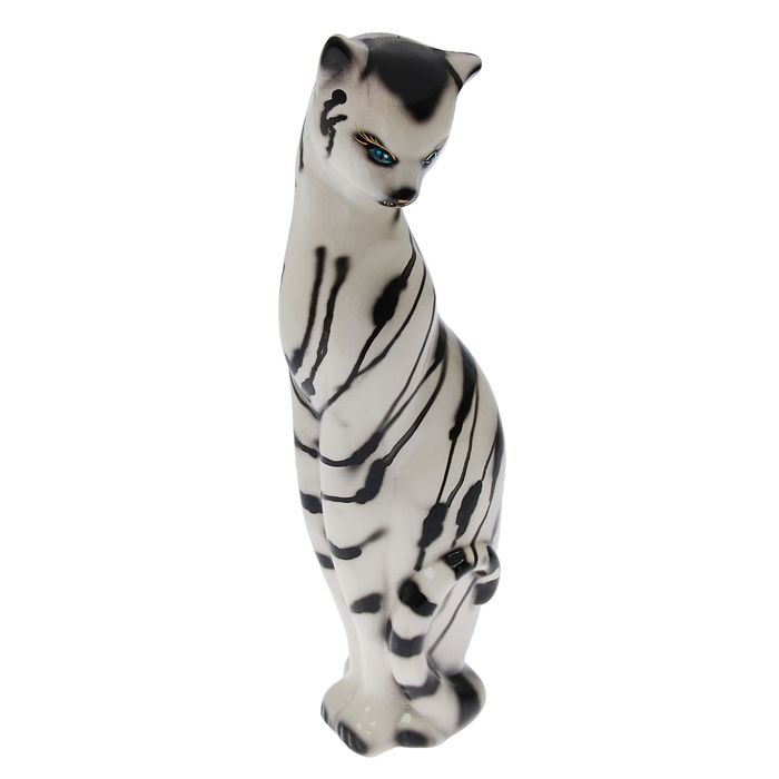 Копилка "Багира" большая, глянец, белый тигр