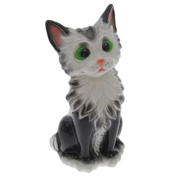 Копилка "Кот Тоша" глянец, чёрная