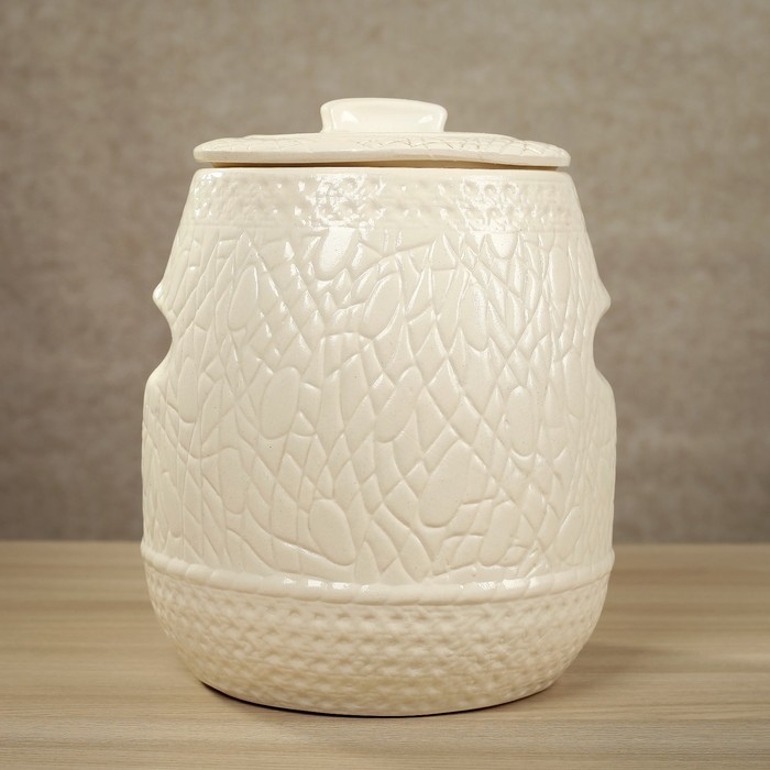 Бочка для солений "Натюрморт" цветная, 5 л, микс