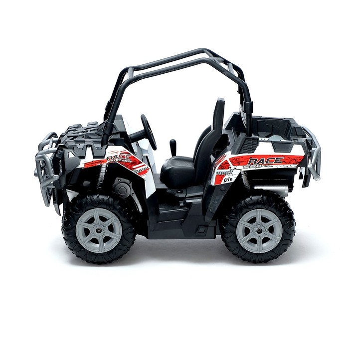 Машина радиоуправляемая "Багги", световые эффекты, цвета МИКС