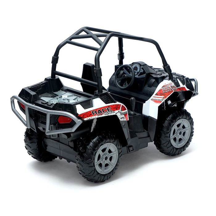 Машина радиоуправляемая "Багги", световые эффекты, цвета МИКС