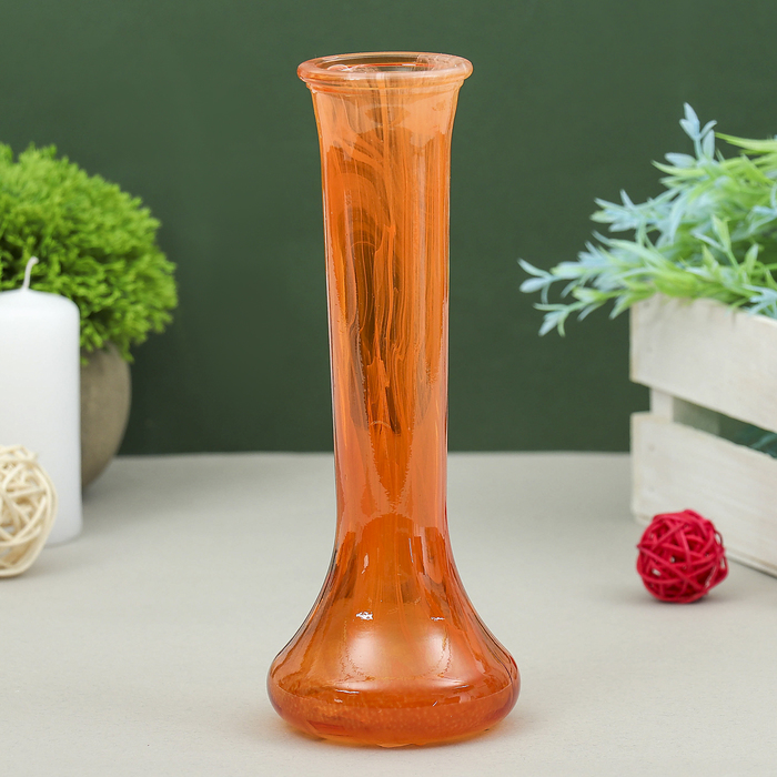 Ваза "Флок" оранжевая
