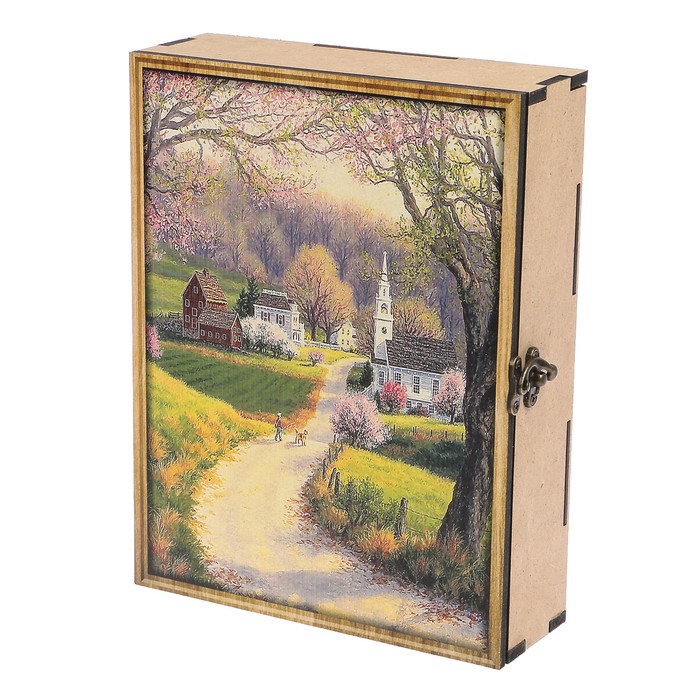 Ключница "Природа" 20х25х6 см