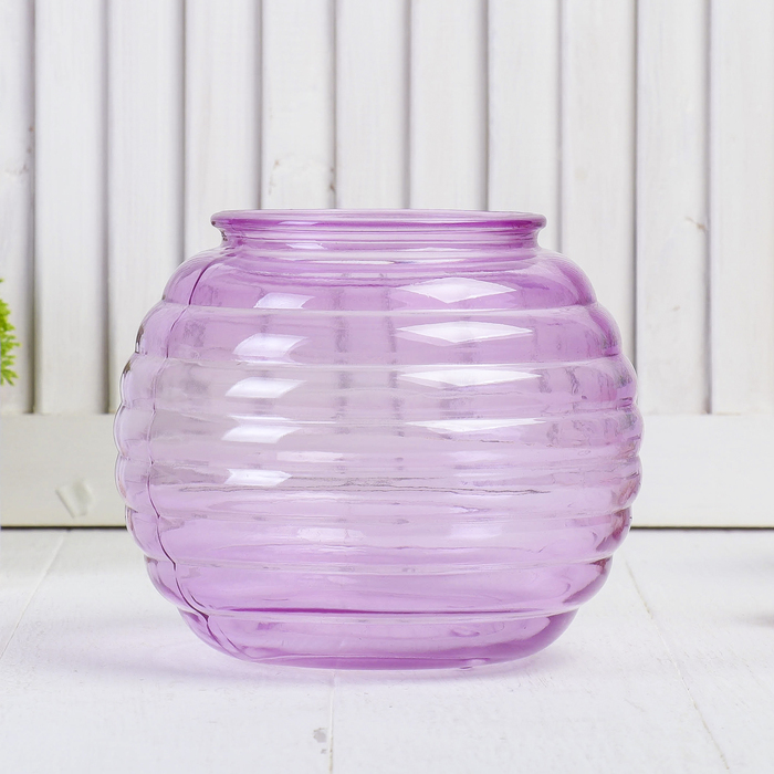 Ваза "Зара" сиреневая, 1,8 л