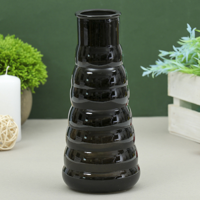 Ваза "Клод" чёрная