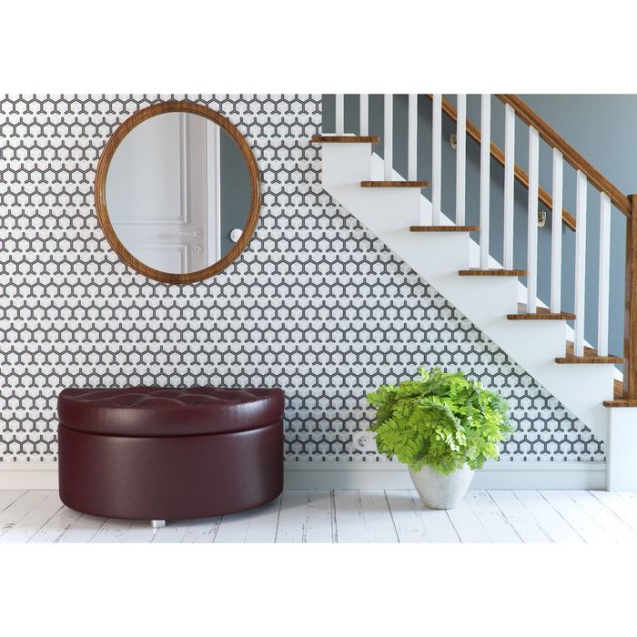 Банкетка ЛУНА 830*410*430, бордовый