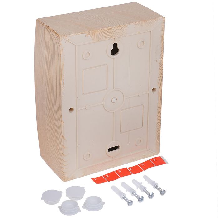 Щит TDM ЩРН-П-6 модулей, IP41, навесной, пластик, цвет сосна, SQ0901-0013