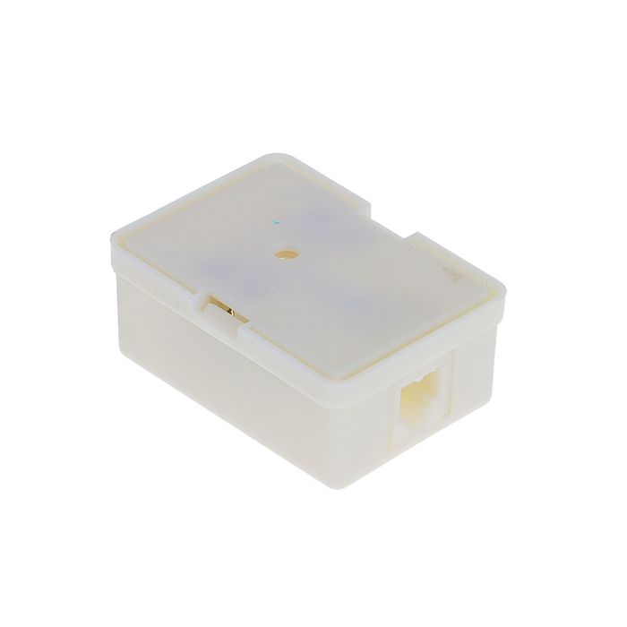 Розетка телефонная TDM 6Р4С, одноместная, белая, SQ1809-0001