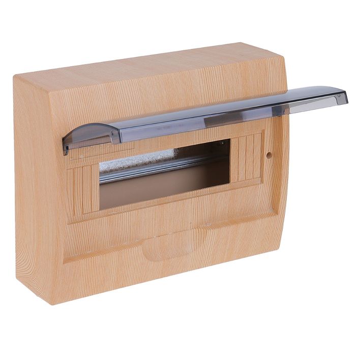 Щит TDM ЩРН-П-12 модулей, IP41, навесной, пластик, цвет сосна, SQ0901-0016