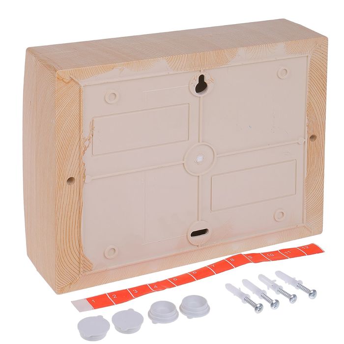 Щит TDM ЩРН-П-12 модулей, IP41, навесной, пластик, цвет сосна, SQ0901-0016