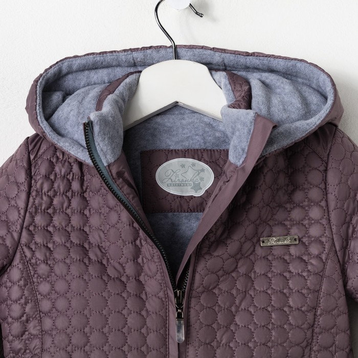 Куртка для девочки, рост 122 см, цвет сиреневый (арт. 2050-2)