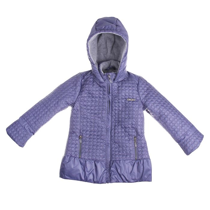 Куртка для девочки, рост 116 см, цвет серо-голубой (арт. 2050-1)