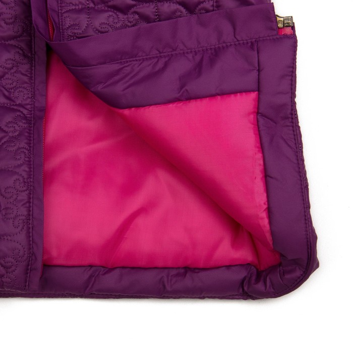 Куртка для девочки, рост 104 см, цвет фиолетовый (арт. 2051-2)