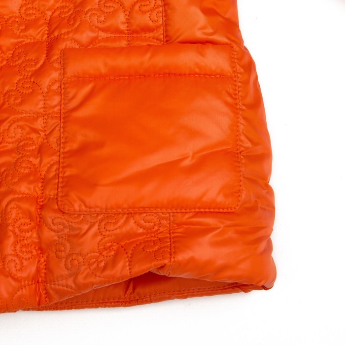 Куртка для девочки, рост 86 см, цвет оранжевый (арт. 2051-1)