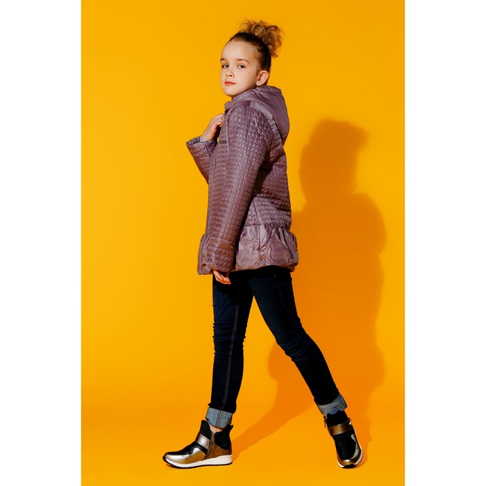 Куртка для девочки, рост 116 см, цвет сиреневый (арт. 2050-2)