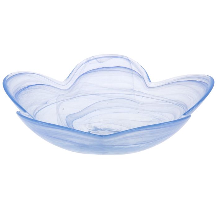 Салатник d=20 см "Деру", 2,5 л, алебастр, цвет голубой