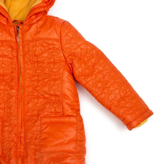 Куртка для девочки, рост 104 см, цвет оранжевый (арт. 2051-1)