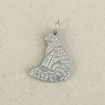 Кулон-амулет "Рыжий кот"