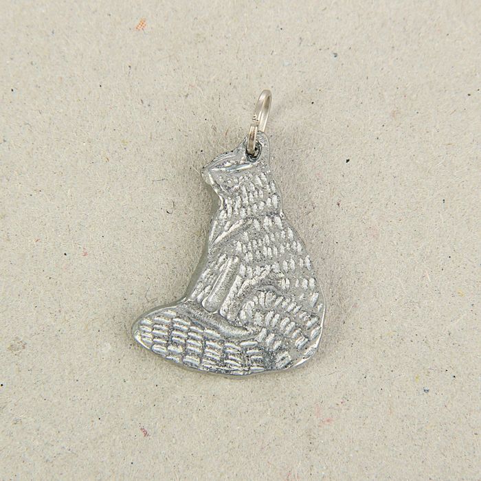 Кулон-амулет "Рыжий кот"