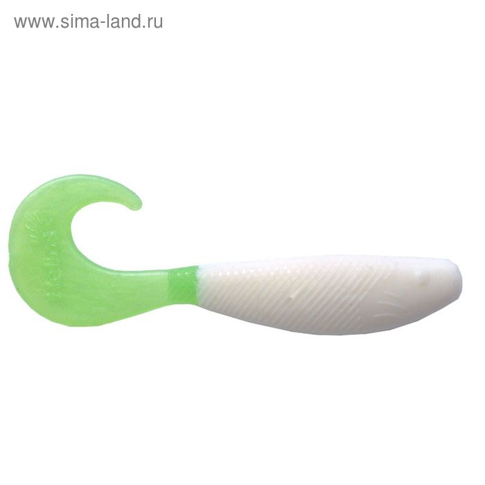 

Твистер Helios Hybrid White & Green, 7 см, 7 шт. (HS-13-016)