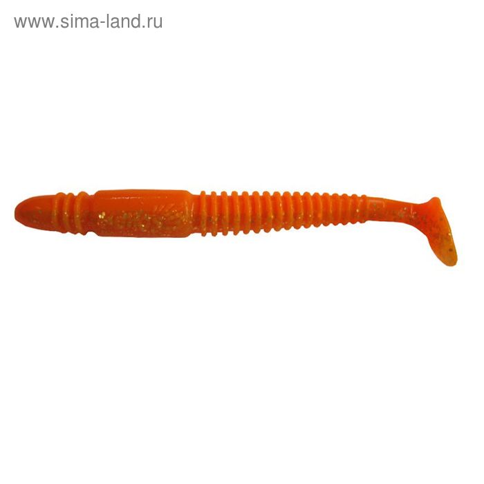 

Виброхвост Helios Minoga Orange & Sparkles, 9.5 см, 5 шт. (HS-17-022)