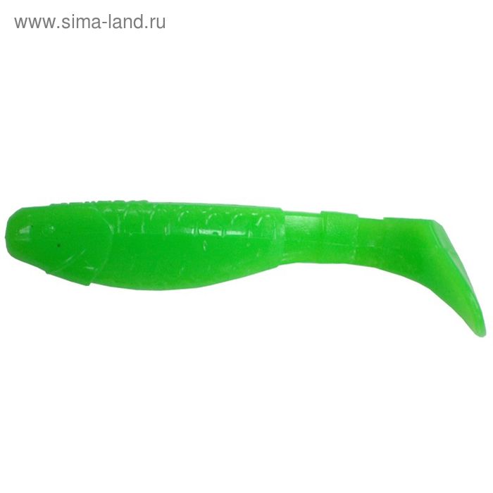 

Виброхвост Helios Chubby Electric green, 9 см, 5 шт. (HS-4-007)