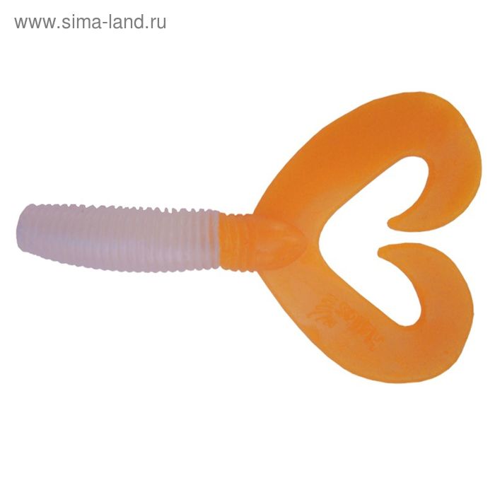 

Твистер Helios Credo Double Tail Pearl & Orange, 7.5 см, 7 шт. (HS-12-019)