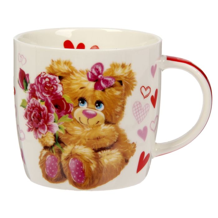 Кружка с игрушкой "С любовью", 250 мл