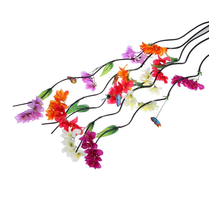 Декоративная ветка "Гравитум" микс