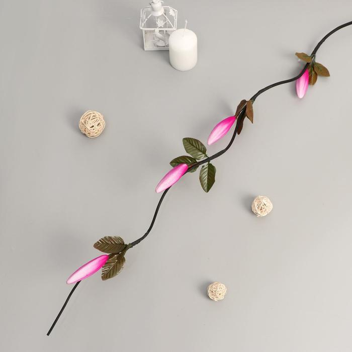 Декор тинги "Закрытый бутон" 150 см (цена за штуку) микс