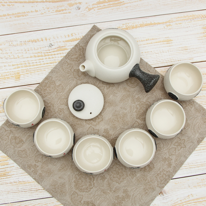 Набор для чайной церемонии 7 предметов "Путь Даоса" (чайник 180 мл, чашка 70 мл)