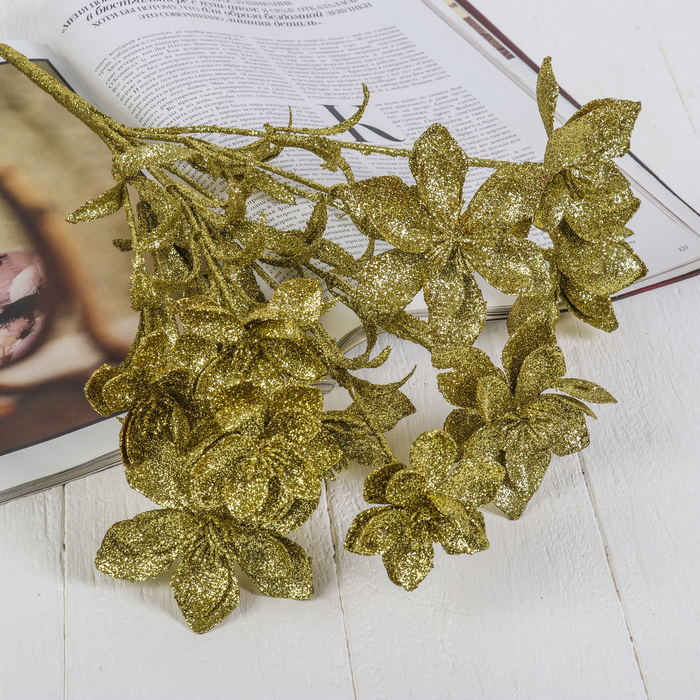 Ветка для декора "Шикарный букет" микс