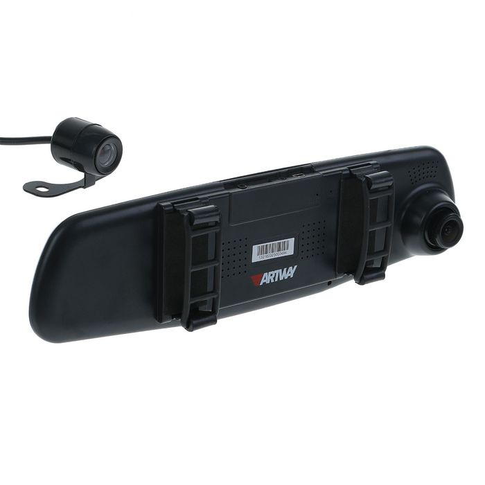 Видеорегистратор Artway AV-600, две камеры, 4.3 TFT, обзор 120°/90°, 1920x10800 HD