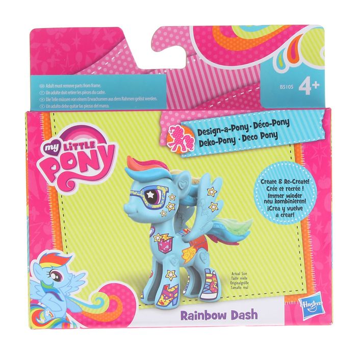 Игрушка базовая пони "Создай свою пони", МИКС