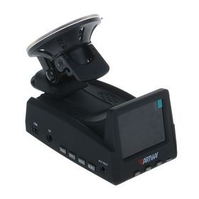 

Видеорегистратор с радар-детектором Artway MD-100, 2" TFT, обзор 140°, 1280х720 HD